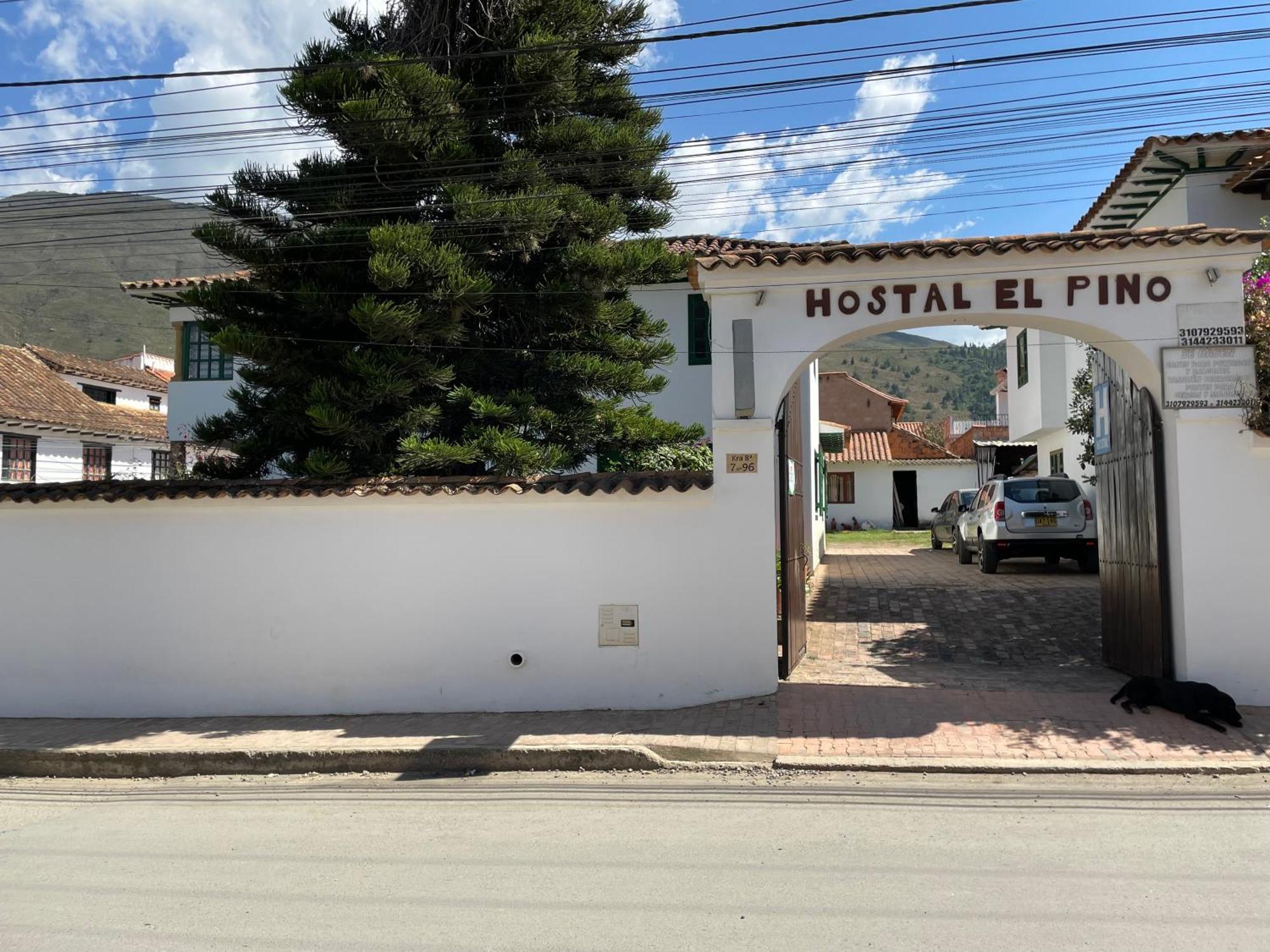 Hostal El Pino Villa de Leyva Exterior foto